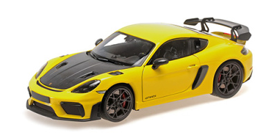 Porsche Cayman GT4 RS Weissach Package 2024 gelb...