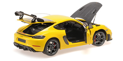 Porsche Cayman GT4 RS Weissach Package 2024 gelb...