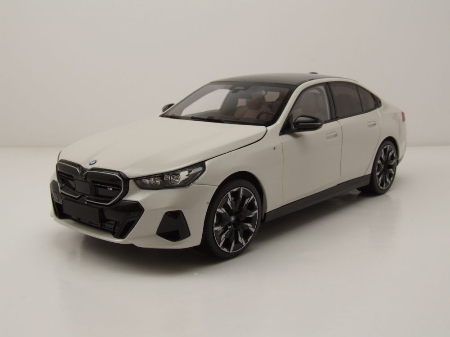 BMW i5 2023 weiß metallic Modellauto 1:18 Minichamps