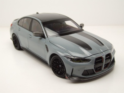 BMW M3 CS 2023 grau metallic Modellauto 1:18 Minichamps