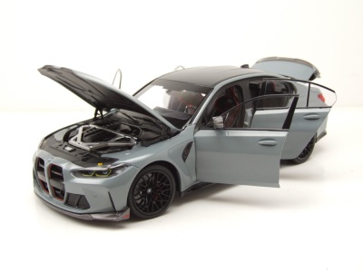 BMW M3 CS 2023 grau metallic Modellauto 1:18 Minichamps