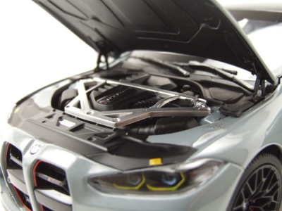 BMW M3 CS 2023 grau metallic Modellauto 1:18 Minichamps