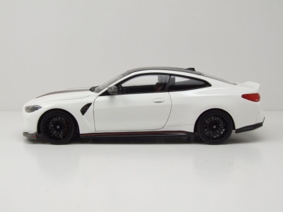 BMW M4 CSL 2023 weiß Modellauto 1:18 Minichamps