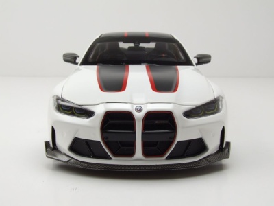 BMW M4 CSL 2023 weiß Modellauto 1:18 Minichamps