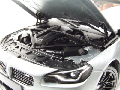 BMW M2 2022 matt grau Modellauto 1:18 Minichamps