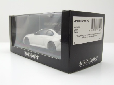 BMW M2 2023 weiß Modellauto 1:43 Minichamps