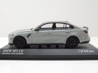 BMW M3 CS 2023 grau metallic Modellauto 1:43 Minichamps