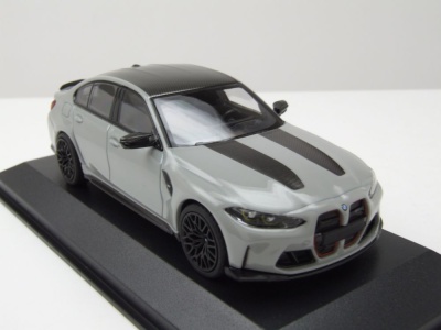 BMW M3 CS 2023 grau metallic Modellauto 1:43 Minichamps