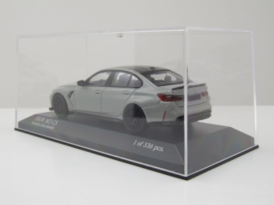 BMW M3 CS 2023 grau metallic Modellauto 1:43 Minichamps