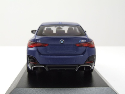 BMW I4 M50 2023 matt blau Modellauto 1:43 Minichamps