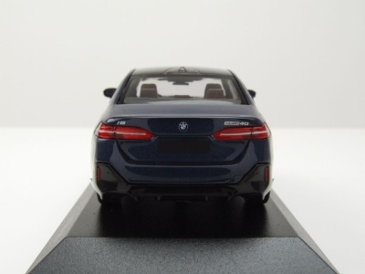 BMW I5 2024 dunkelblau metallic Modellauto 1:43 Minichamps