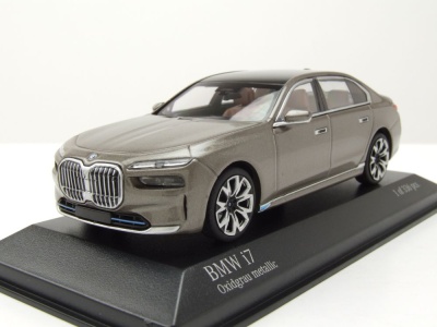 BMW I7 2023 grau metallic Modellauto 1:43 Minichamps