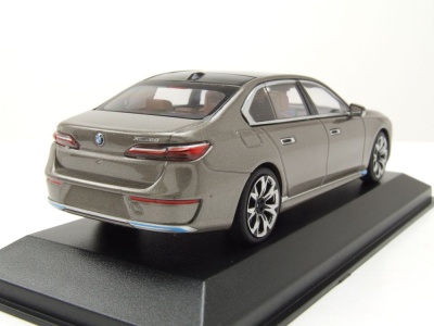 BMW I7 2023 grau metallic Modellauto 1:43 Minichamps