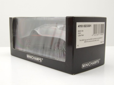 BMW XM 2023 schwarz metallic Modellauto 1:43 Minichamps