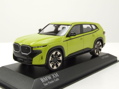 BMW XM 2023 gelb Modellauto 1:43 Minichamps