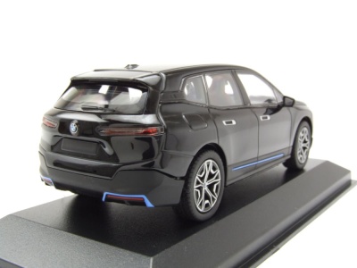 BMW IX 2023 schwarz metallic Modellauto 1:43 Minichamps