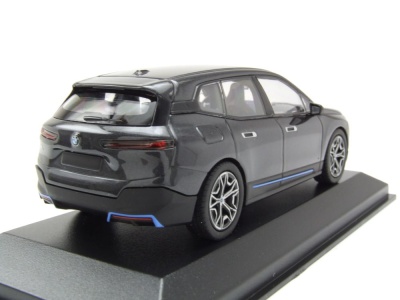 BMW IX 2023 grau metallic Modellauto 1:43 Minichamps