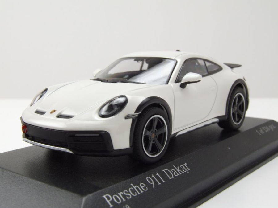 Porsche 911 Dakar 2022 weiß Modellauto 1:43 Minichamps