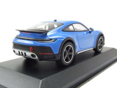 Porsche 911 Dakar 2022 blau Modellauto 1:43 Minichamps