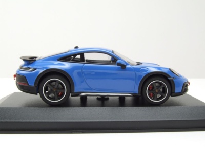 Porsche 911 Dakar 2022 blau Modellauto 1:43 Minichamps