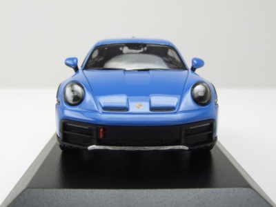 Porsche 911 Dakar 2022 blau Modellauto 1:43 Minichamps