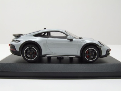 Porsche 911 Dakar 2022 grau metallic Modellauto 1:43 Minichamps