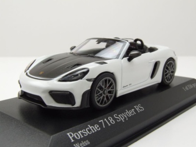 Porsche Spyder RS Weissach Package 2023 weiß...