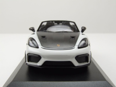 Porsche Spyder RS Weissach Package 2023 weiß Modellauto 1:43 Minichamps