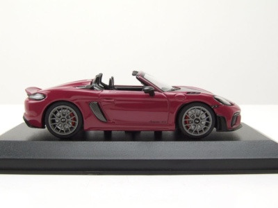 Porsche 718 Spyder RS Weissach Package 2023 rubystar Modellauto 1:43 Minichamps