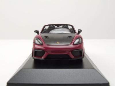 Porsche 718 Spyder RS Weissach Package 2023 rubystar Modellauto 1:43 Minichamps