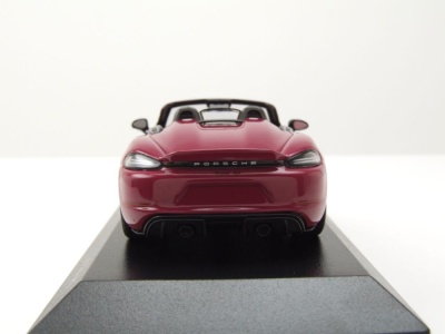 Porsche 718 Spyder RS Weissach Package 2023 rubystar Modellauto 1:43 Minichamps