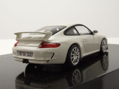 Porsche 911 (997.1) GT3 2006 weiß Modellauto 1:43...