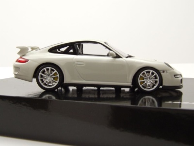 Porsche 911 (997.1) GT3 2006 weiß Modellauto 1:43 Minichamps