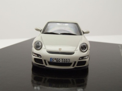 Porsche 911 (997.1) GT3 2006 weiß Modellauto 1:43 Minichamps
