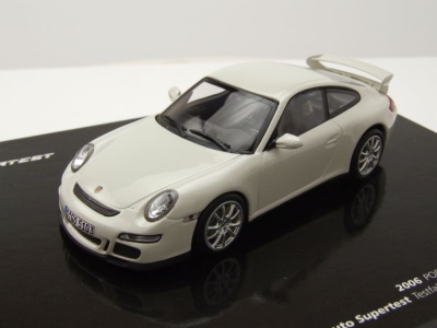 Porsche 911 (997.1) GT3 2006 weiß Modellauto 1:43 Minichamps