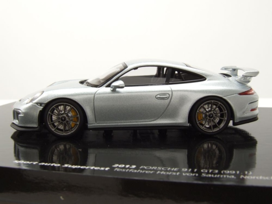 Minichamps 1:43 Porsche 911 (991) GT3 Año de construcción 2012 blanco