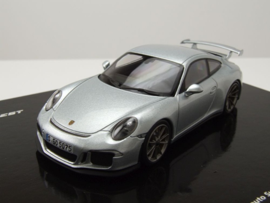 Miniature Minichamps 1/43 - Porsche 911 (991) GT3 De 2012, Couleur Blanche - Neuve (prévente)