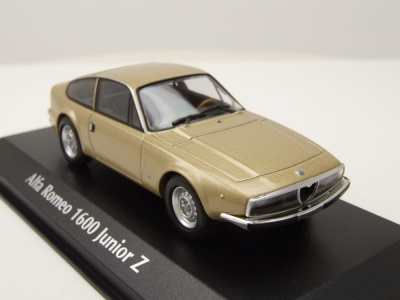 Alfa Romeo 1600 Junior Z 1972 gold Modellauto 1:43 Maxichamps