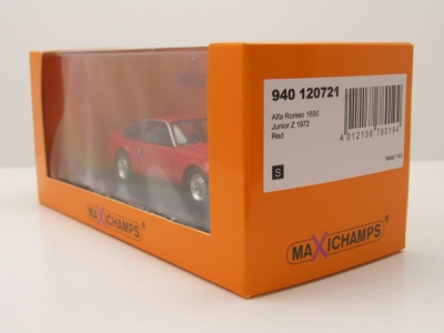 Alfa Romeo 1600 Junior Z 1972 rot Modellauto 1:43 Maxichamps