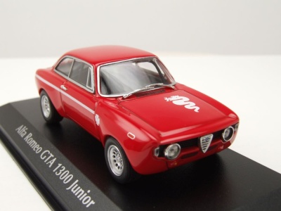 Alfa Romeo GTA 1300 Junior 1968 rot Modellauto 1:43 Maxichamps