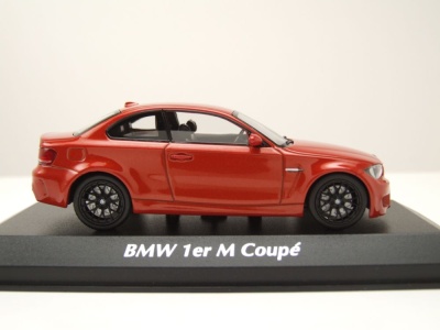 BMW 1er M Coupe 2011 orange metallic Modellauto 1:43 Maxichamps