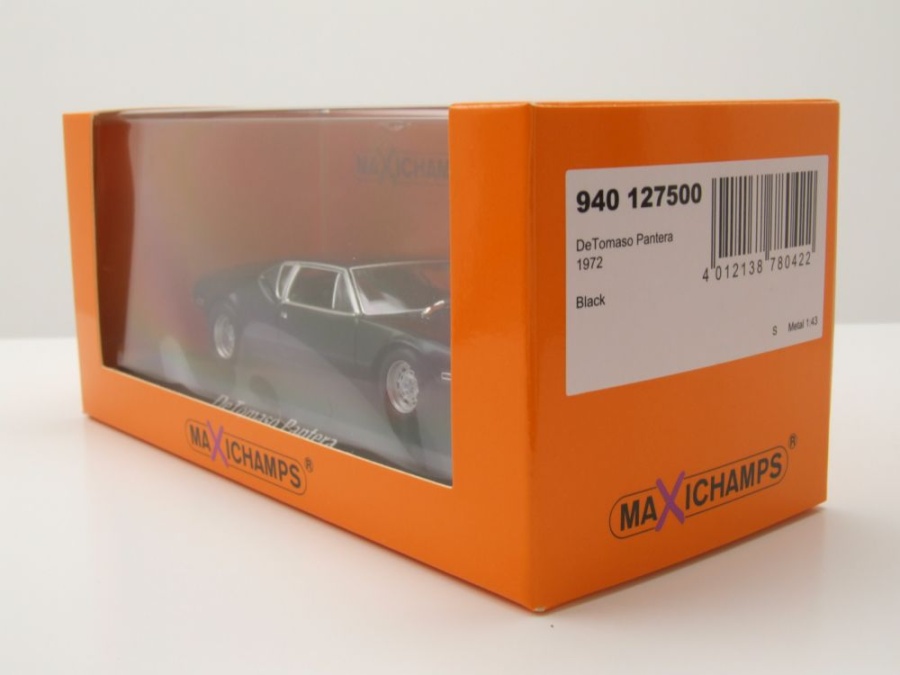 Maxichamps 1/43 De Tomaso Pantera 1974 – Jaune – Neuve Sous Boîte