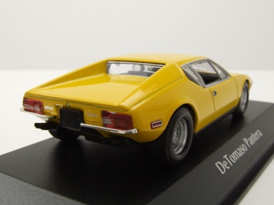 De Tomaso Pantera 1974 gelb Modellauto 1:43 Maxichamps