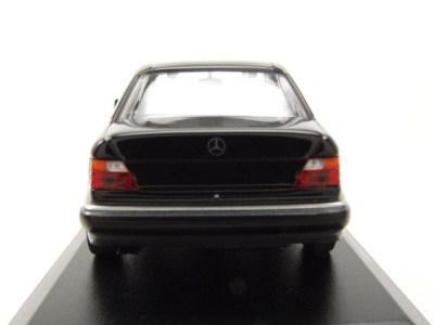 Mercedes 500E V8 W124 1991 schwarz Modellauto 1:43 Maxichamps