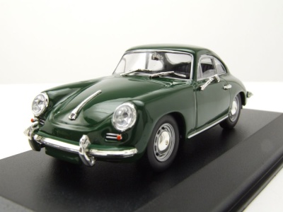 Porsche 356 C Coupe 1963 dunkelgrün Modellauto 1:43...