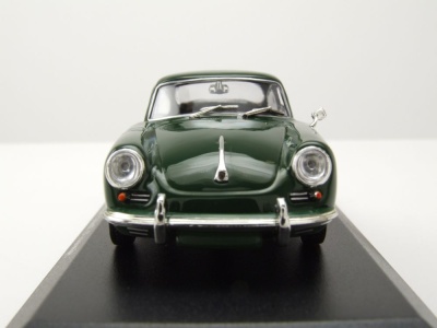 Porsche 356 C Coupe 1963 dunkelgrün Modellauto 1:43 Maxichamps
