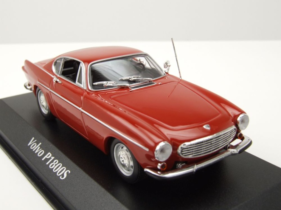 Modellauto Volvo P1800S Coupe 1969 rot 1:43 Maxichamps bei