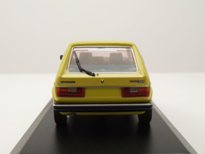 VW Golf 1 2-Türer 1980 gelb Modellauto 1:43 Maxichamps