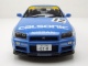 Nissan GT-R R34 #12 Streetfighter Calsonic 2000 blau Modellauto 1:18 Solido