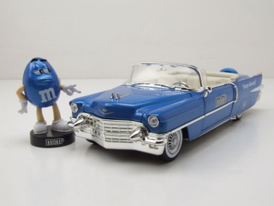 Cadillac Eldorado Convertible 1956 blau mit M&Ms...
